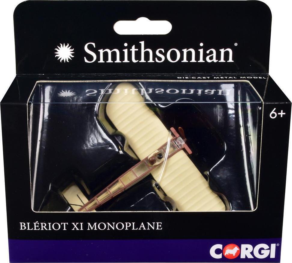 Bleriot XI Monoplane with Pilot Figure Smithsonian Series Diecast Model by Corgi