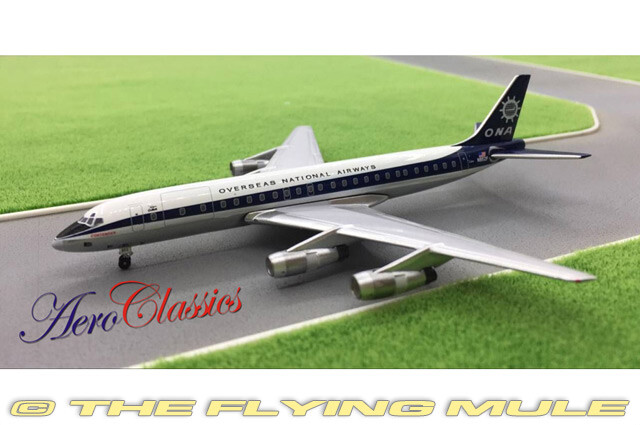 AeroClassics 1:400 DC-8-55 Overseas National Airways N852F