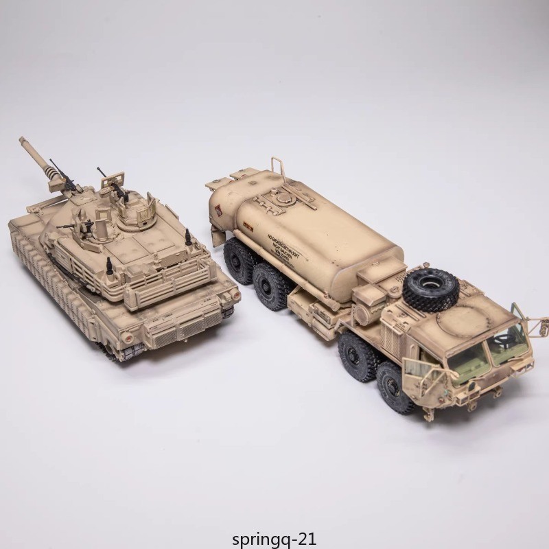 1/72 M978 Oil Tank Truck U.S. Army HEMTT A4 Tanker Truck Finished Model Toy Gift