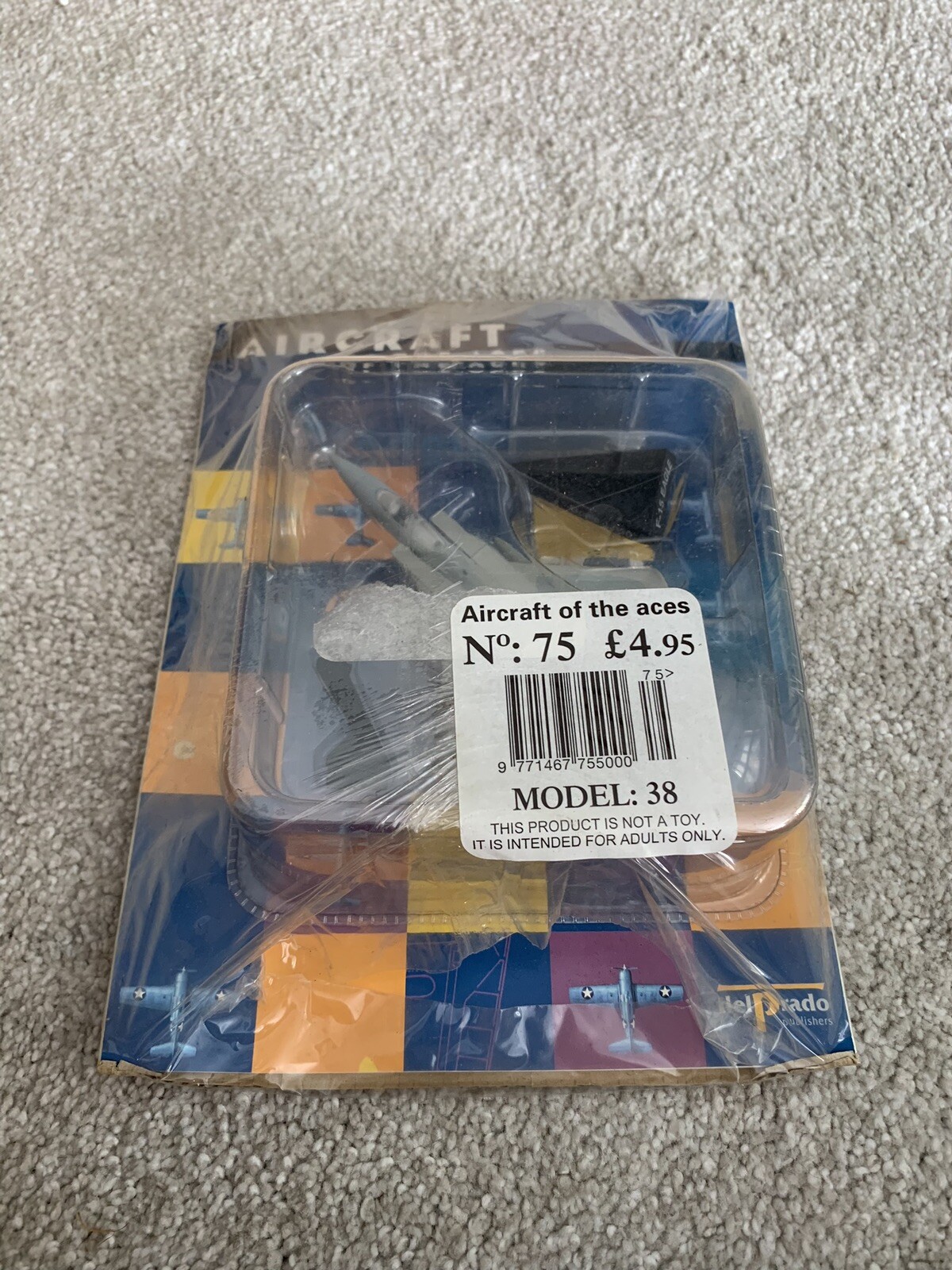 Del Prado Aircraft Of The Aces Model WITH Magazine Unboxed F15 Eagle