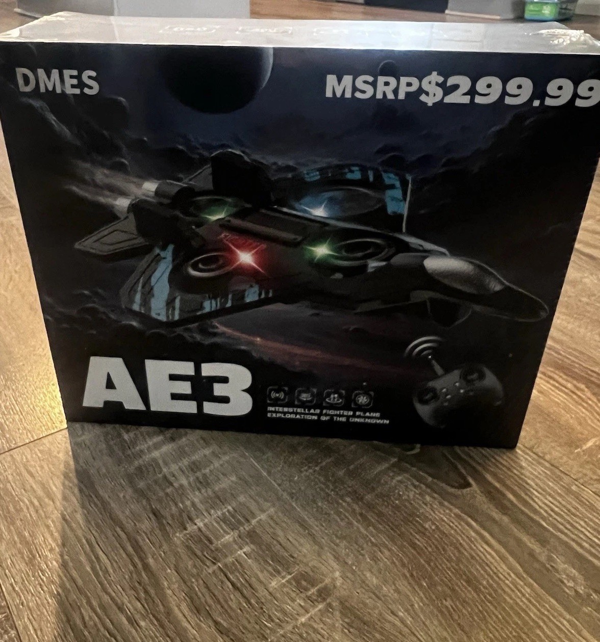 DMES AE3 Drone Interstellar Fighter Plane NIB