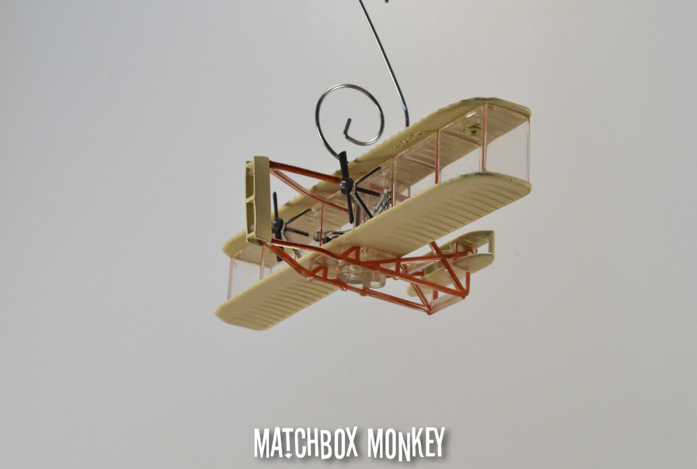 Wright Brothers Flyer Kitty Hawk Custom Christmas Ornament Model Bros Aircraft