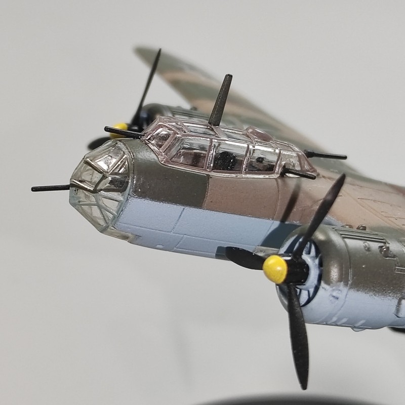 1:144 WW2 Luftwaffe Dornier Do 17Z Bomber Model Diecast Military Collection Gift