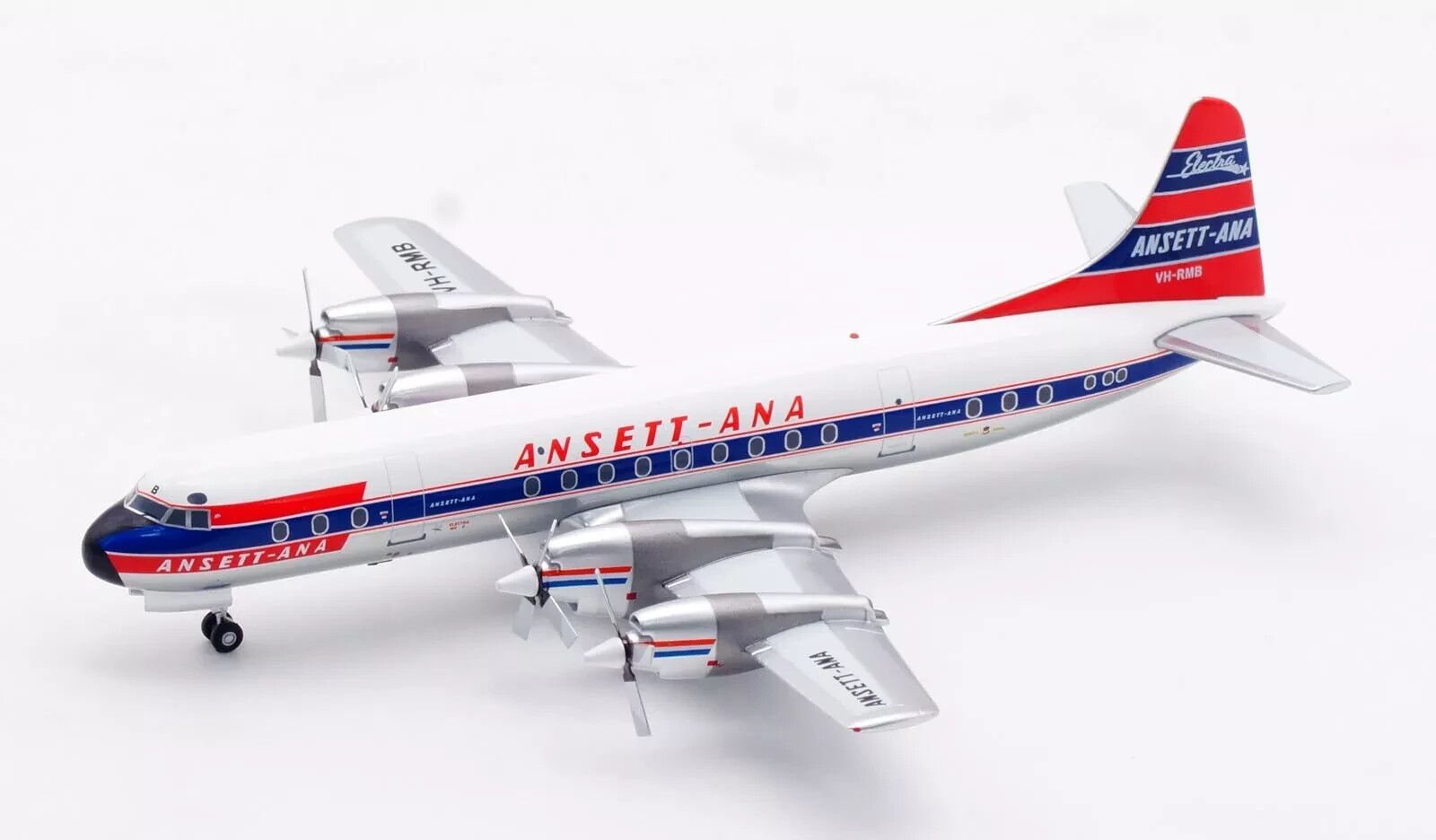 InFlight 200 1:200 Ansett – ANA Lockheed L-188A Electra VH-RMB Diecast Model