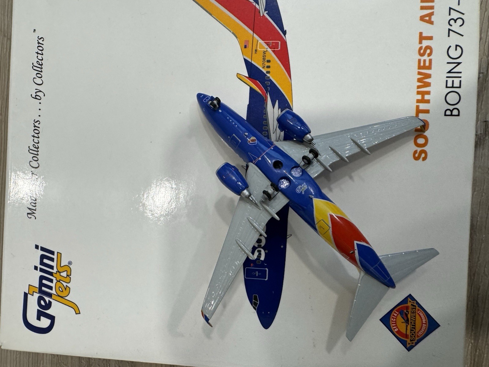 1/400 Gemini Jet Southwest 737-700 GJSWA1461 N708SW