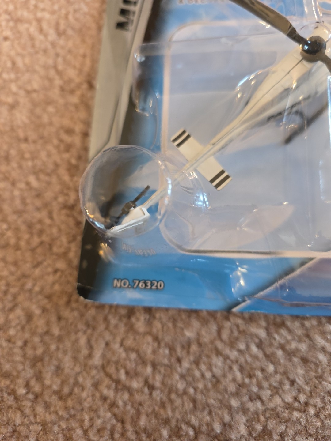 Motor Max Sky Wings Patrol Helicopter Replica Die Cast New Chopper #76320