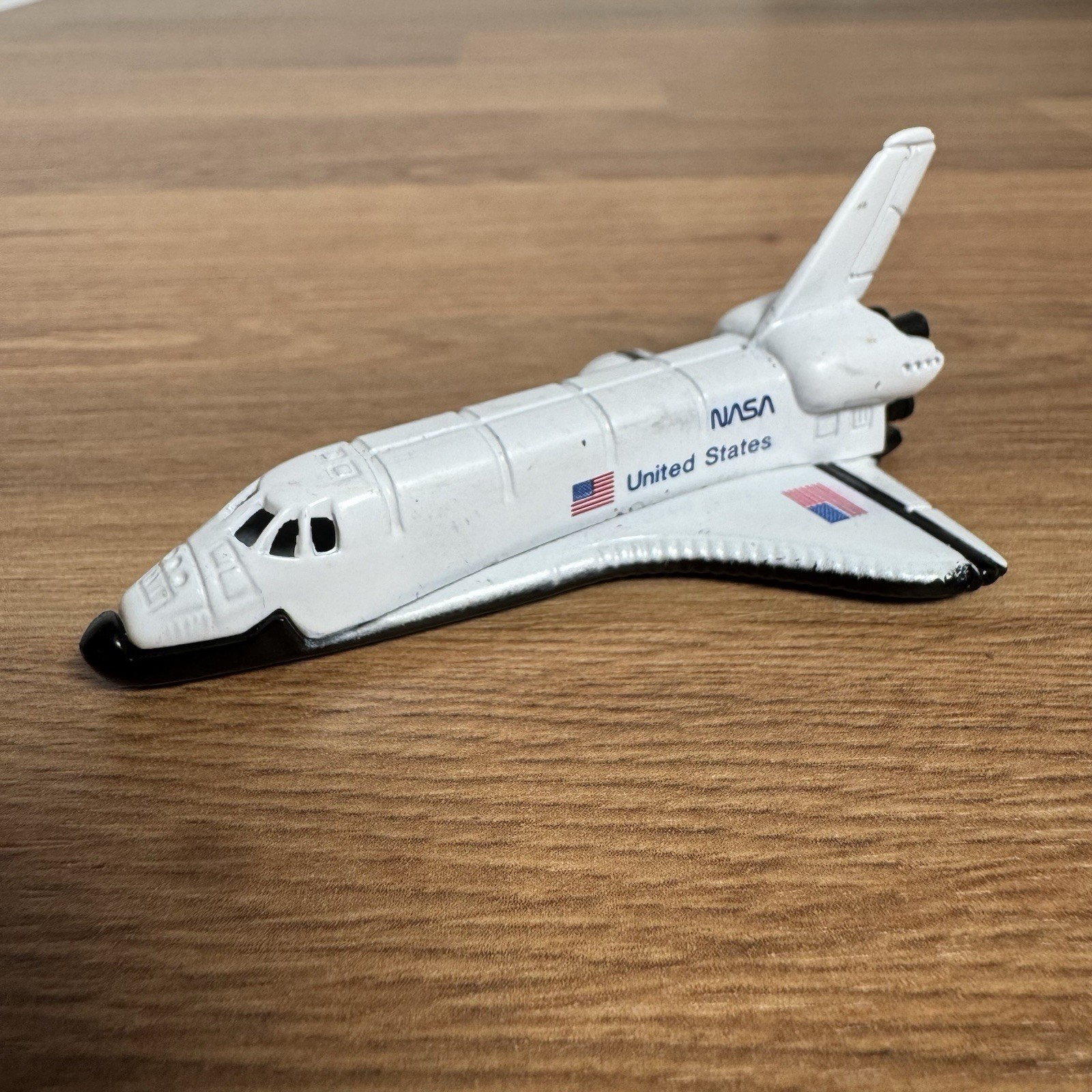 VTG ERTL NASA Space Shuttle USA Die Cast Attaches To ERTL Transport Plane