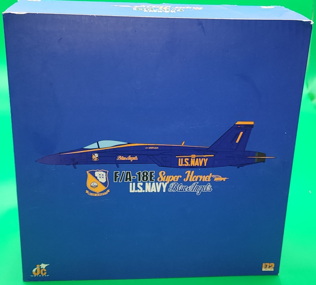 JC Wings die-cast 1:72 scale model US NAVY Blue Angle FA-18E Military War-Bird 1
