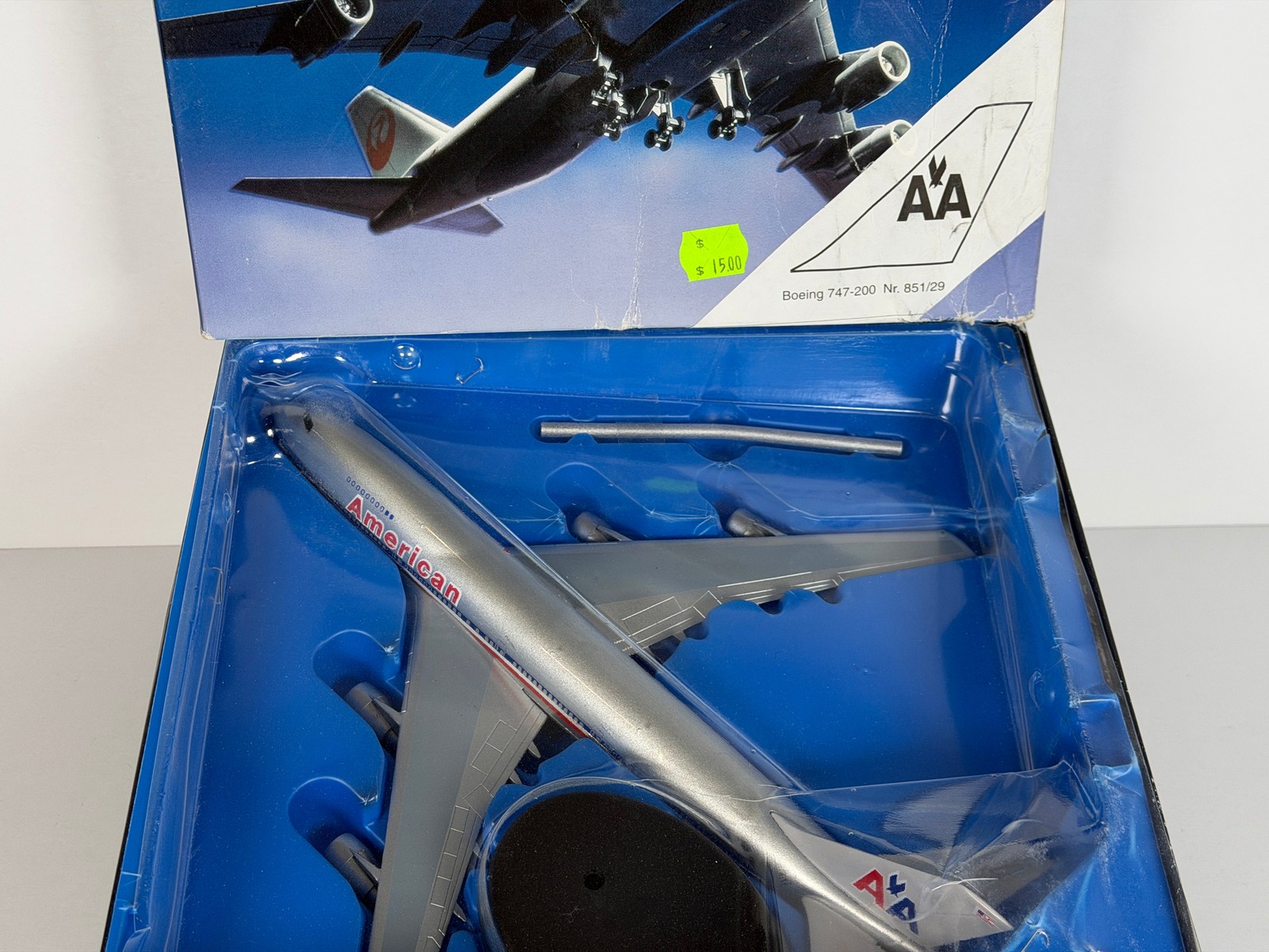 Schabak Vintage American Airlines Boeing 747-200 1:250 Scale