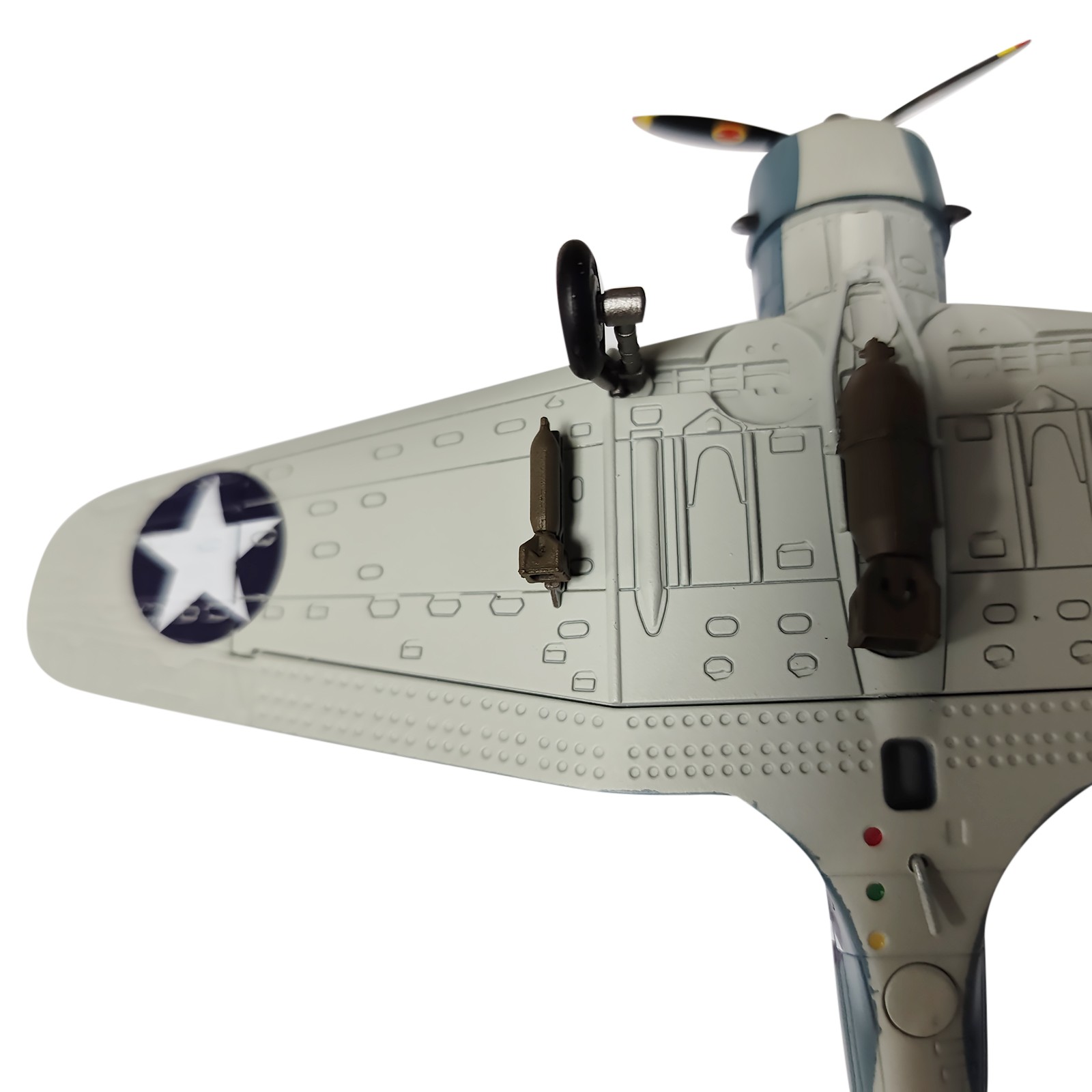 WWII 1:72 SBD Dauntless Dive Bomber Model Alloy Aircraft Collection/Deco Gifts