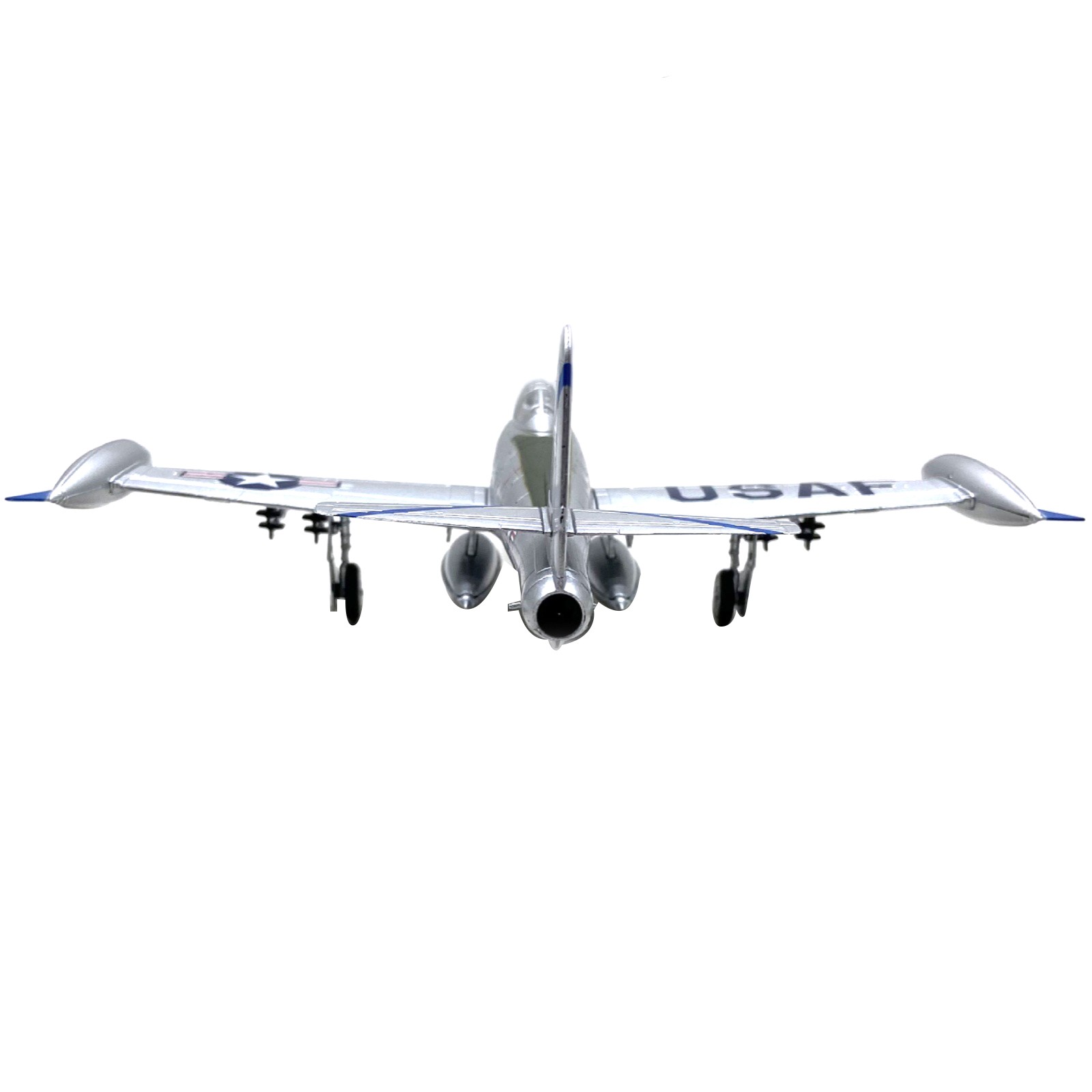 Republic F-84 Thunderjet Scale Model 1:72 Alloy Diecast USAF WWII Jet Aircraft