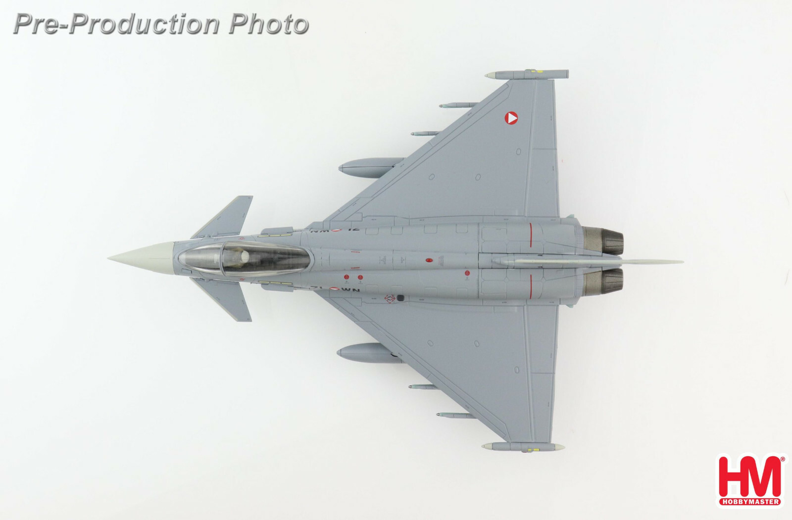 Hobby Master HA6611 EF-2000 Eurofighter Typhoon 7L-WN, Austrian Air Force, 2019