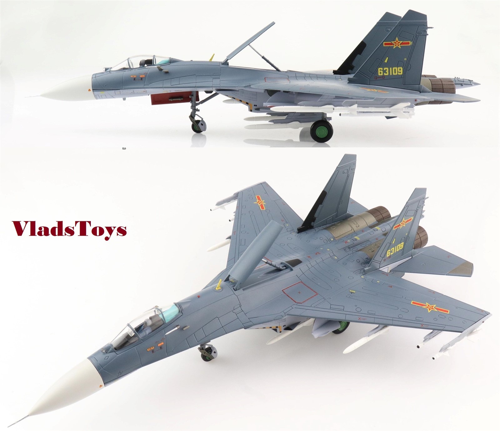 Hobby Master 1/72 J-11BG Flanker-L PLAAF, #63109, South China Sea, 2022 HA6016