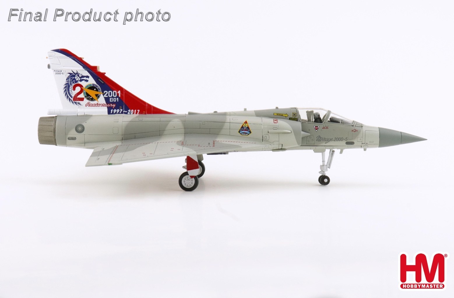 Hobby Master 1:72 Mirage 2000-5 20th Anniversary ROCAF Clean Config HA1621