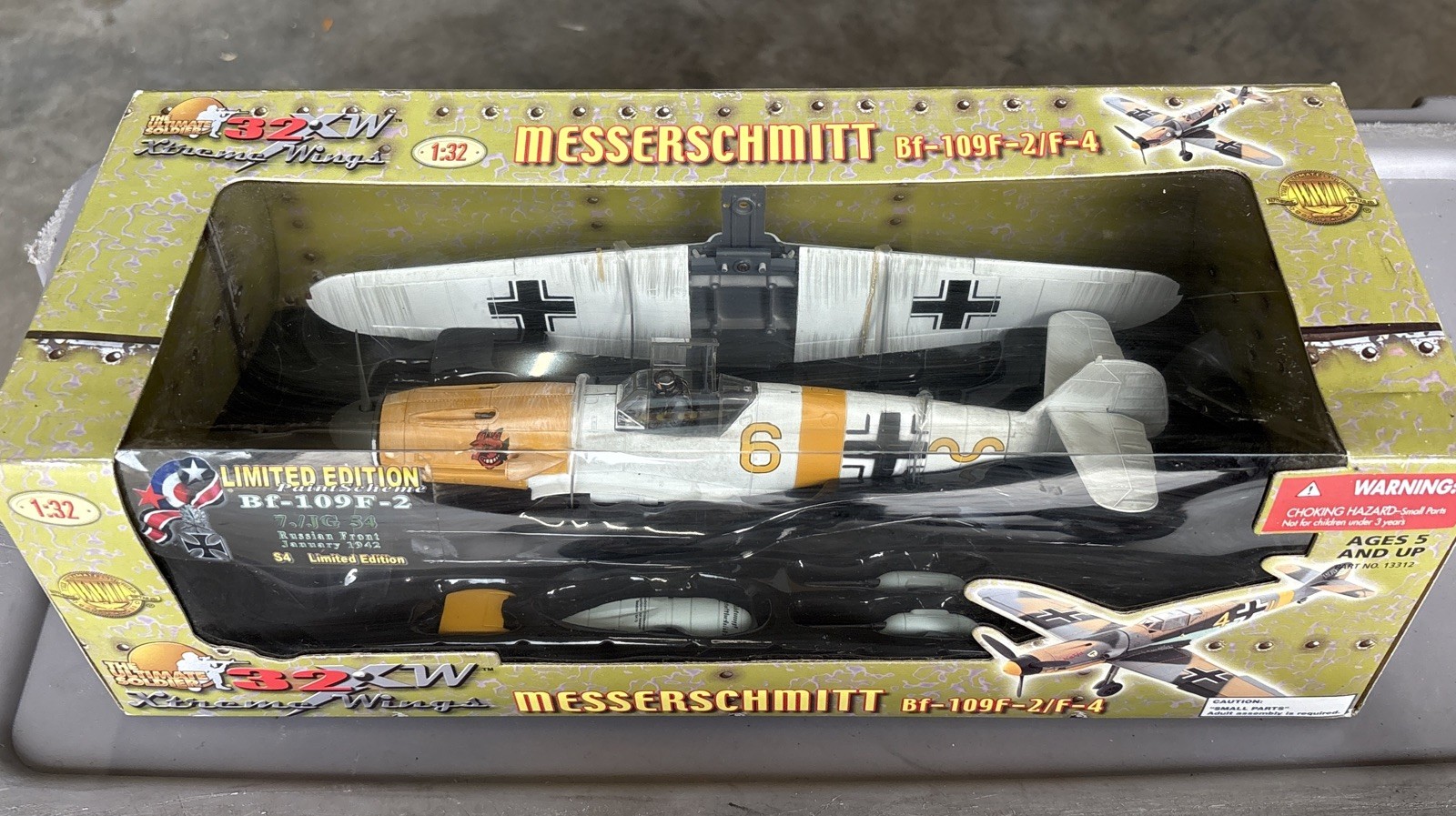 21st Century Toys Ultimate Soldier Messerschmitt BF-109F-2/F-4 1/32 LE 7./JG 54