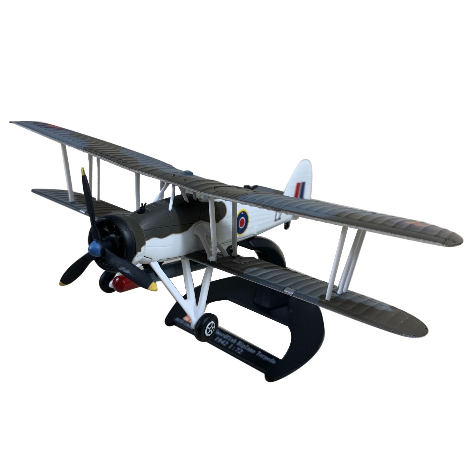 1/72 WWII British Navy Fairey Swordfish Aircraft Model Gift For Plane Enthusiast