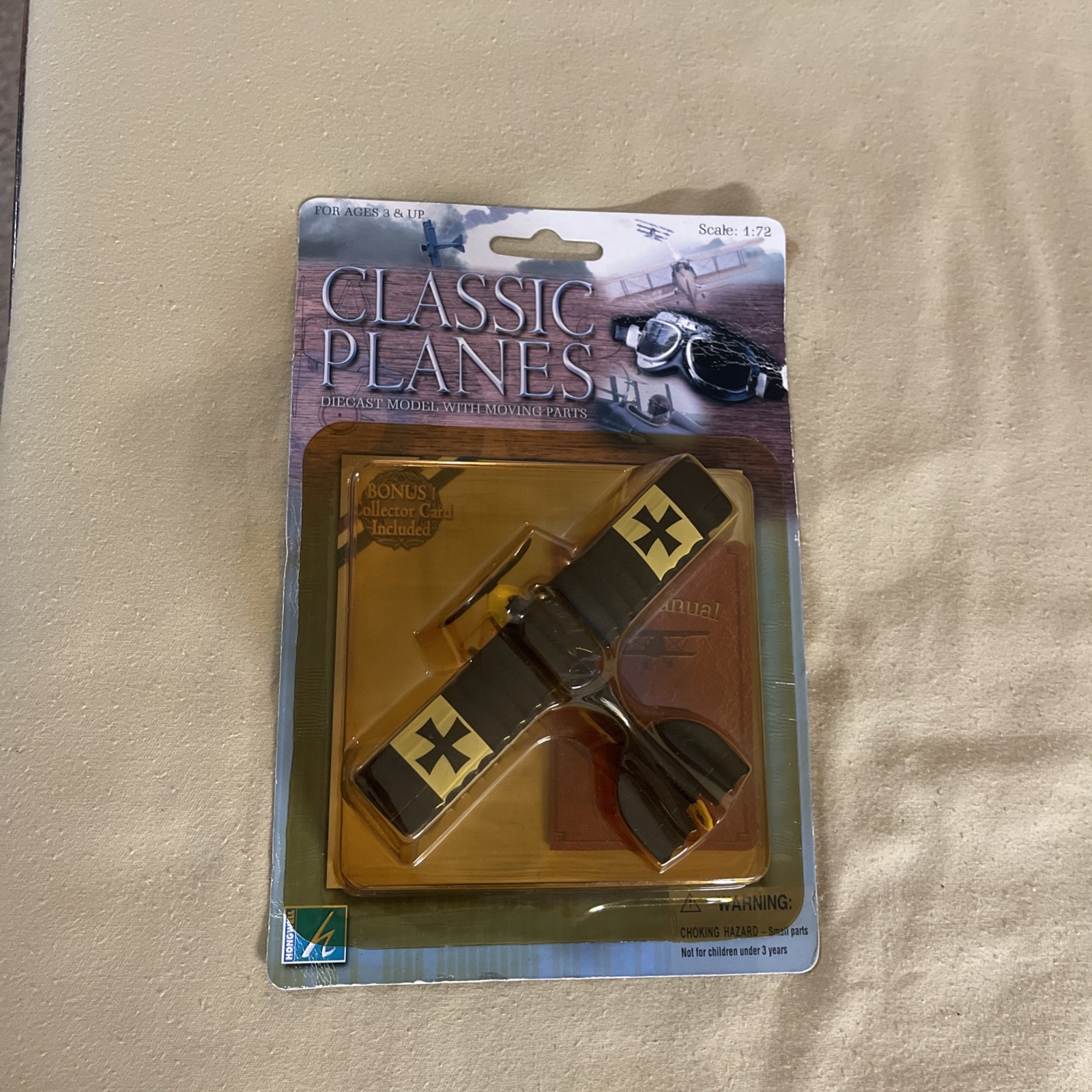 Classic Planes Die cast Model With Moving Parts Sealed