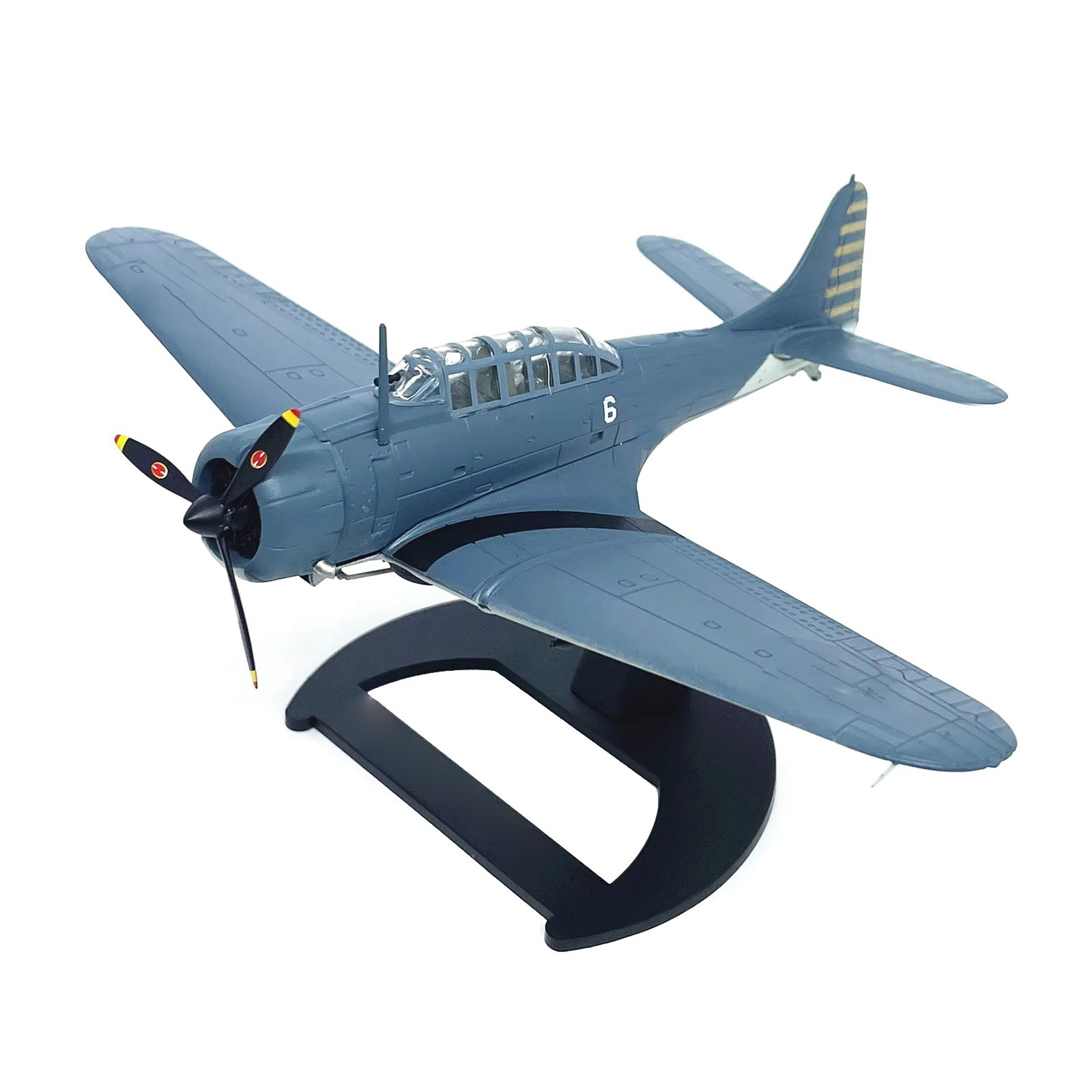 1/72 SBD Dauntless Diecast Model WWII Dive Bomber with Display Stand