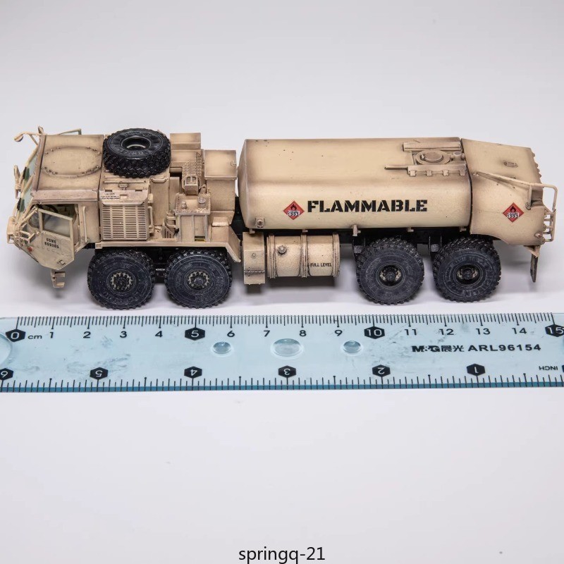 1/72 M978 Oil Tank Truck U.S. Army HEMTT A4 Tanker Truck Finished Model Toy Gift