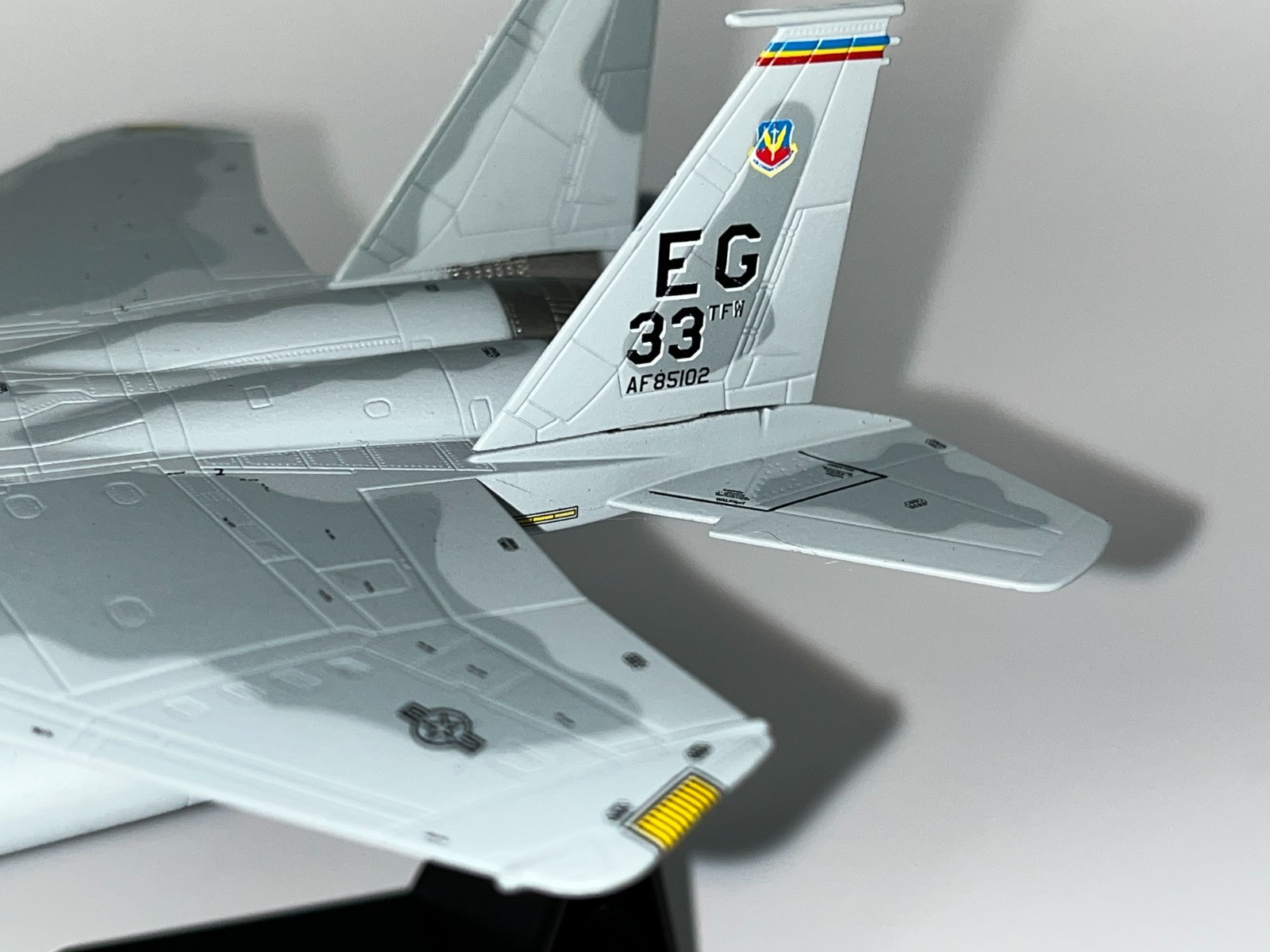 F-15A Eagle Model Plane 1:72 Scale Alloy Display Aircraft 1:100 scale