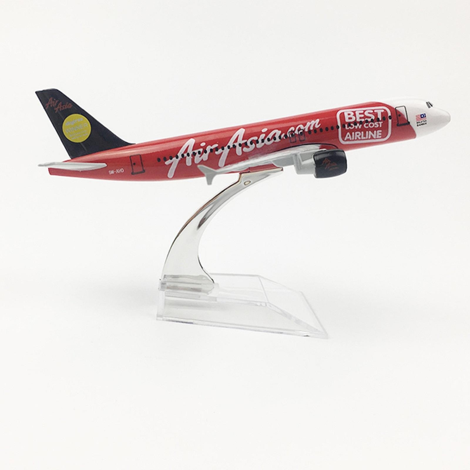 1:400 15cm High Simulation Aircraft Asia 2007 A320 Best Alloy Plane Model Craft
