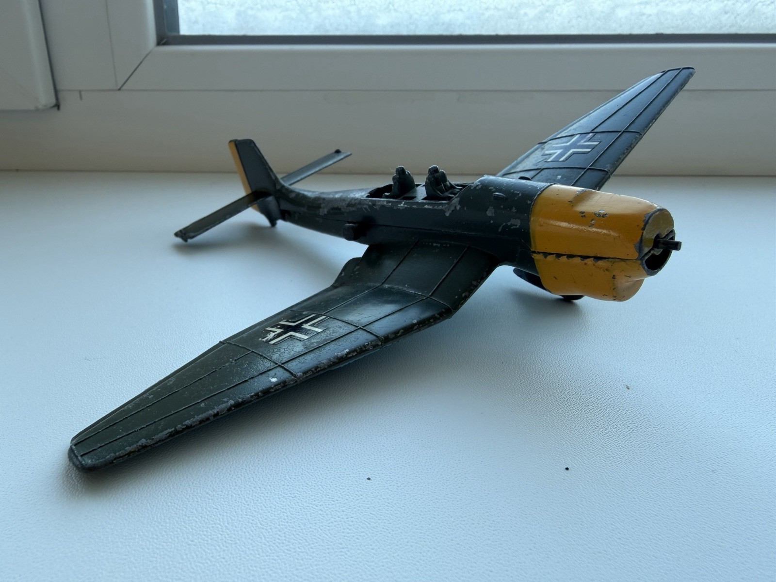 Dinky 721 1:72 Die-Cast Metal Junkers JU 87B Stuka Military Airplane