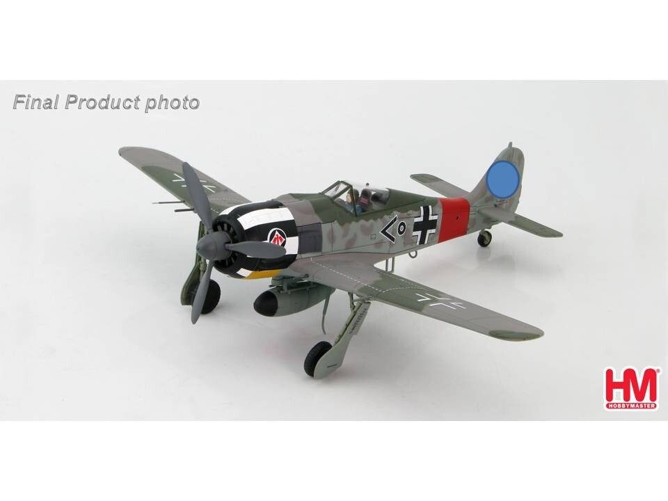 Hobby Master 1/72 HA7418 Focke-Wulf Fw 190A Luftwaffe I./JG 1, Wilhelm Krebs
