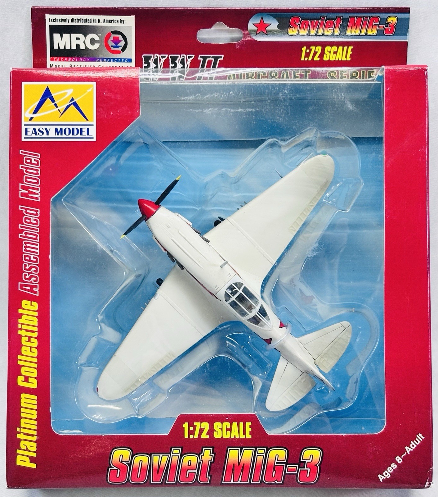 Easy Model 37224 Platinum MiG-3 Soviet Air Forces Moscow 1942 WW2 1/72 NIB