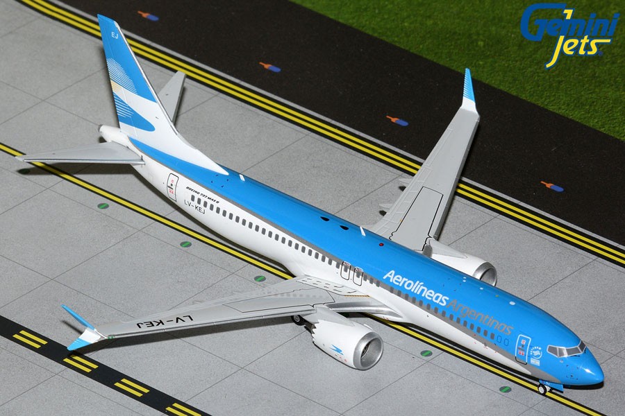 Aerolineas Argentinas 737 MAX 8 LV-KEJ G2ARG1397 1:200