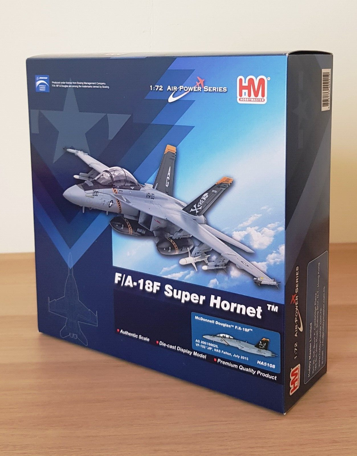 Hobby Master 1/72 HA5108 F/A-18 F USN VFA-103 Jolly Rogers, AG200, NAS Fallon