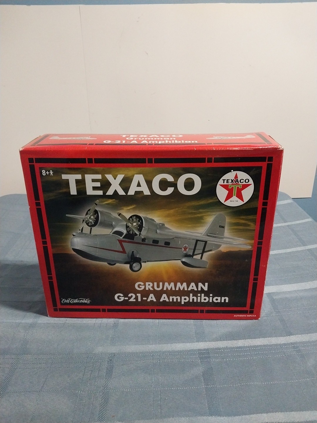 Ertl Collectibles Grumman G-21-A Amphibian Diecast 1:38 Wings of Texaco. New