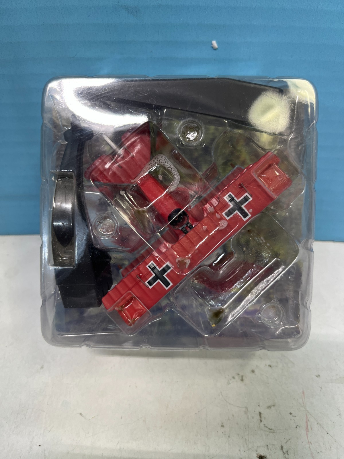 1/72 STARY WORLD WAR I FOKKER DR.1 1917 FIGHTER & STAND RED BARON c6