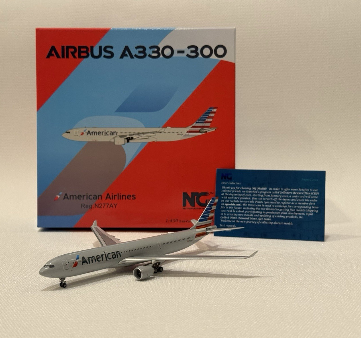 NG Models 1:400 Airbus A330-300 American Airlines N277AY