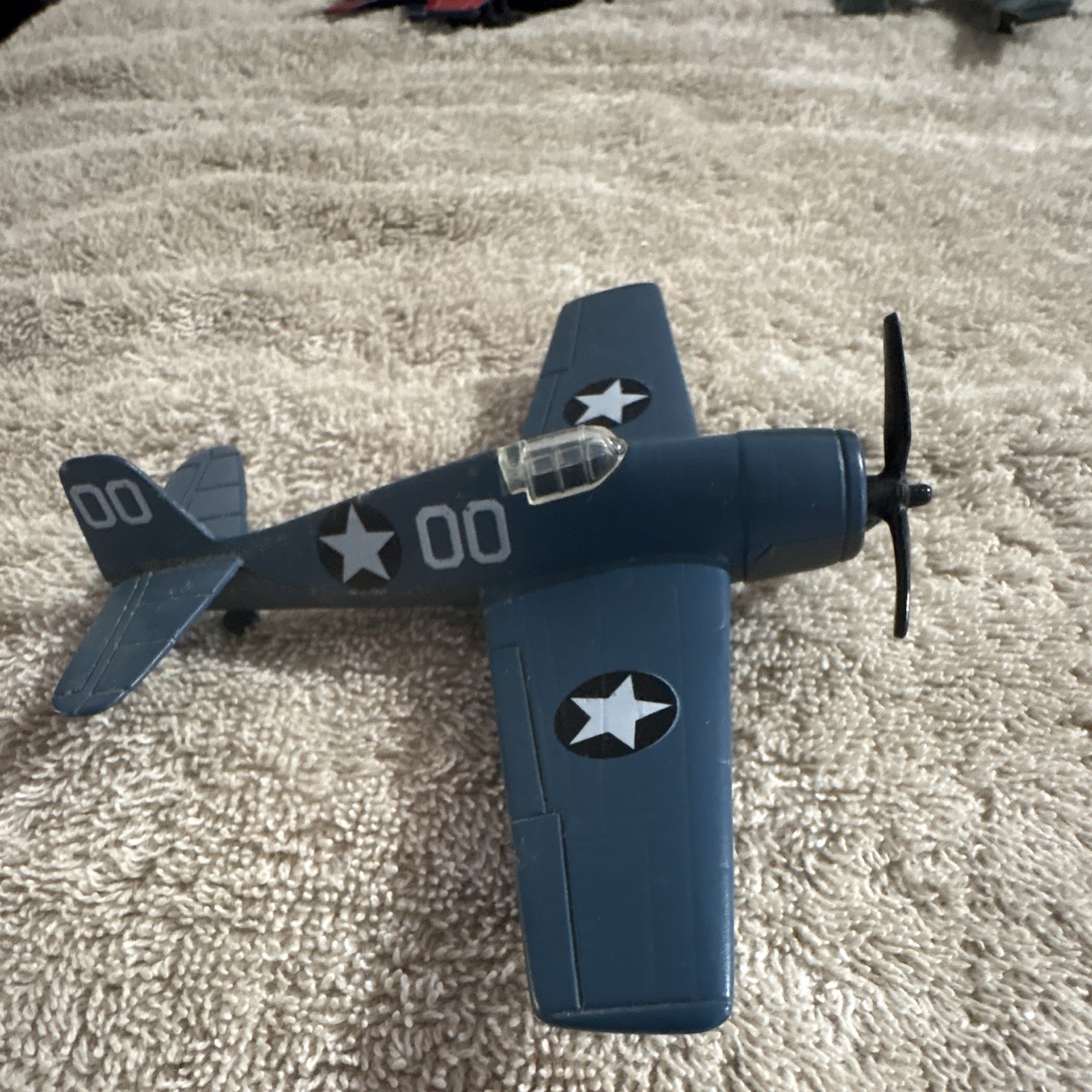 Lot of 6 Diecast Toy Military Aircraft Planes & Jets, US Navy, Multicolor