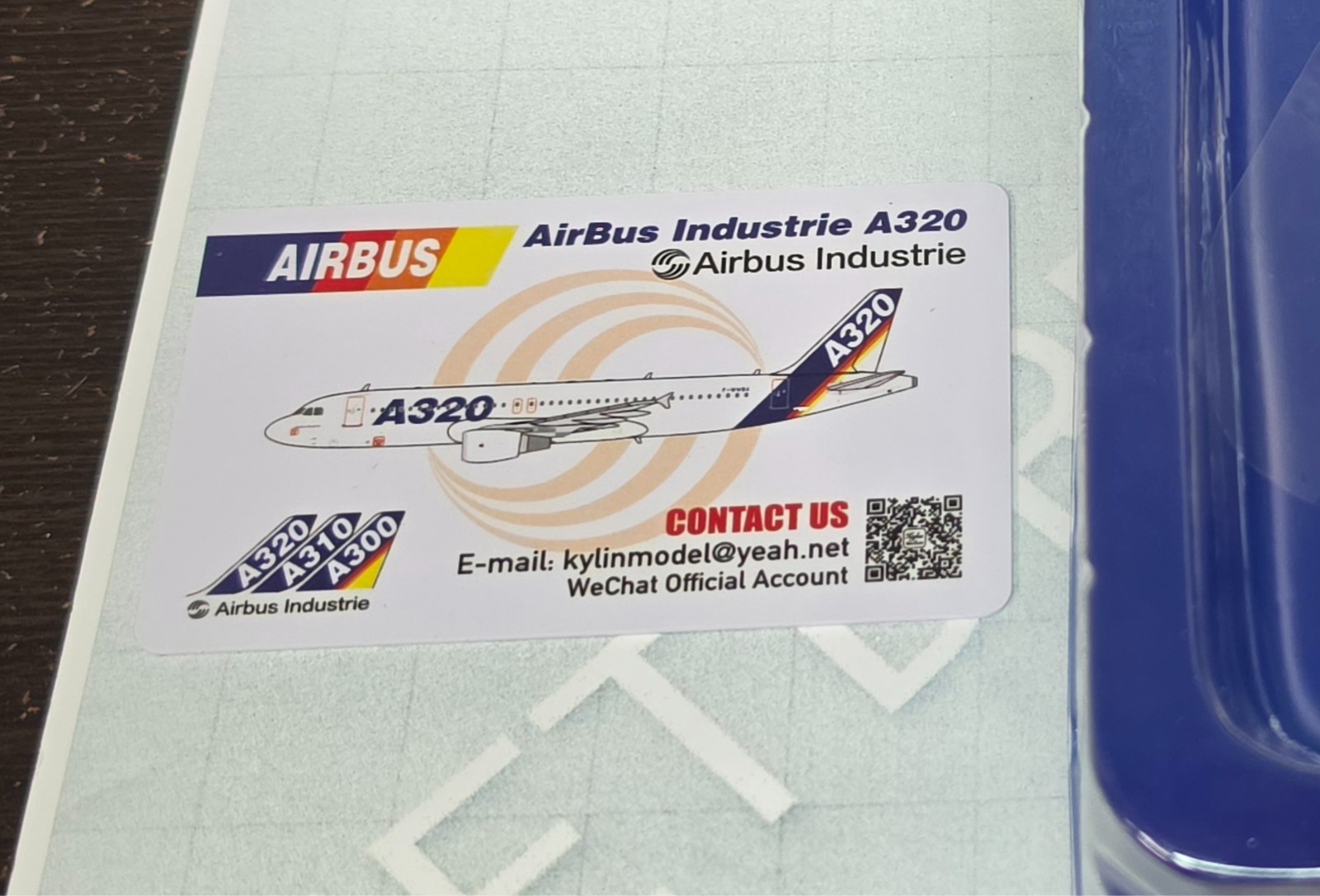 1/400 AIRBUS INDUSTRIES A320-200 2000’S HOUSE COLORS F-WWBA KYLIN MODEL