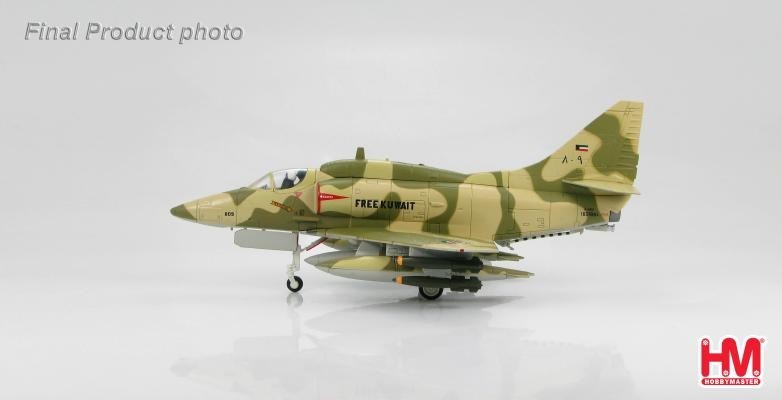 Hobbymaster Douglas A-4KU Skyhawk Free Kuwait AF Gulf War 1991 HA 1417 1:72