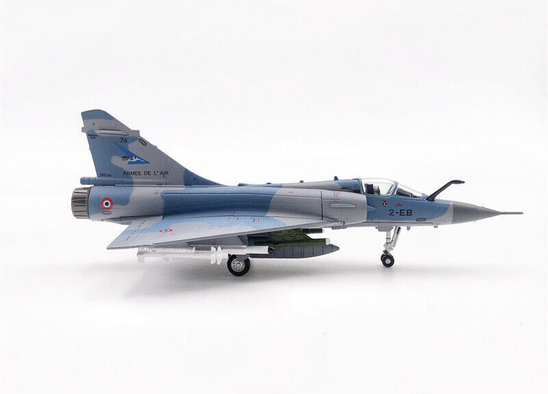 AMER 1/100 COM French Air Force Mirage 2000C Fighter Diecast Aircraft Jet Model