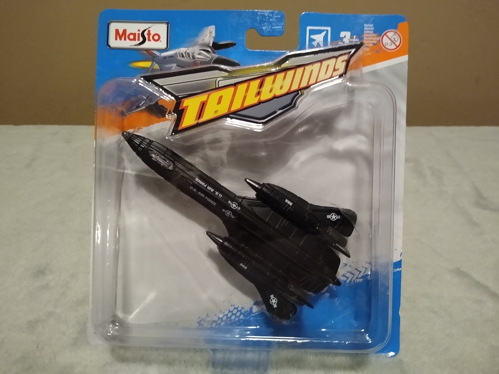 MAISTO TAILWINDS SR-71 BLACKBIRD FRESH METAL LOCKHEED NORTHROP GRUMMAN 2017