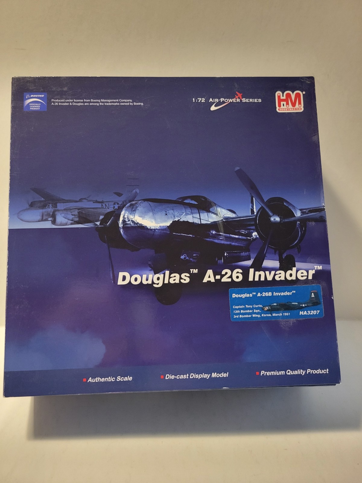 Hobby Master 1/72 Douglas A-26B Invader BG Korea HA3207 13th Bomer Sqn