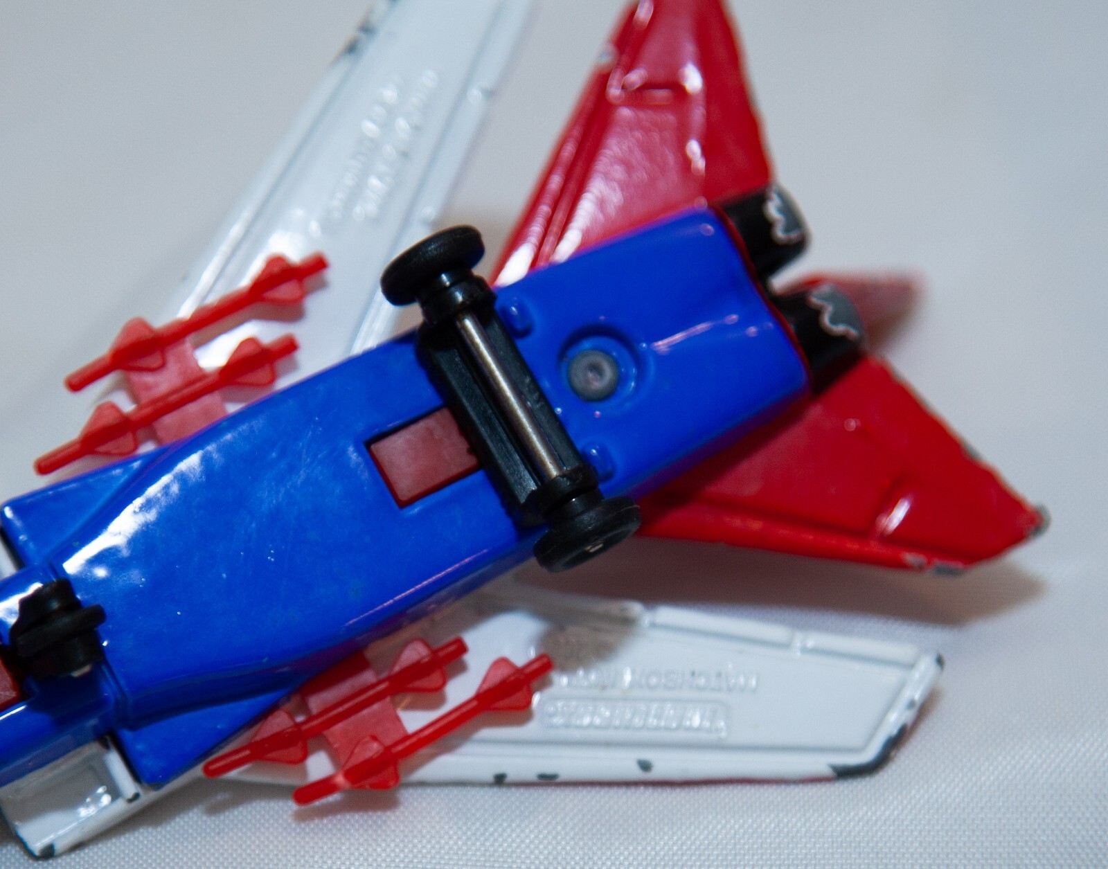 2000 Matchbox Tornado SB 22 Diecast plane 1:72 Red White & Blue Jet