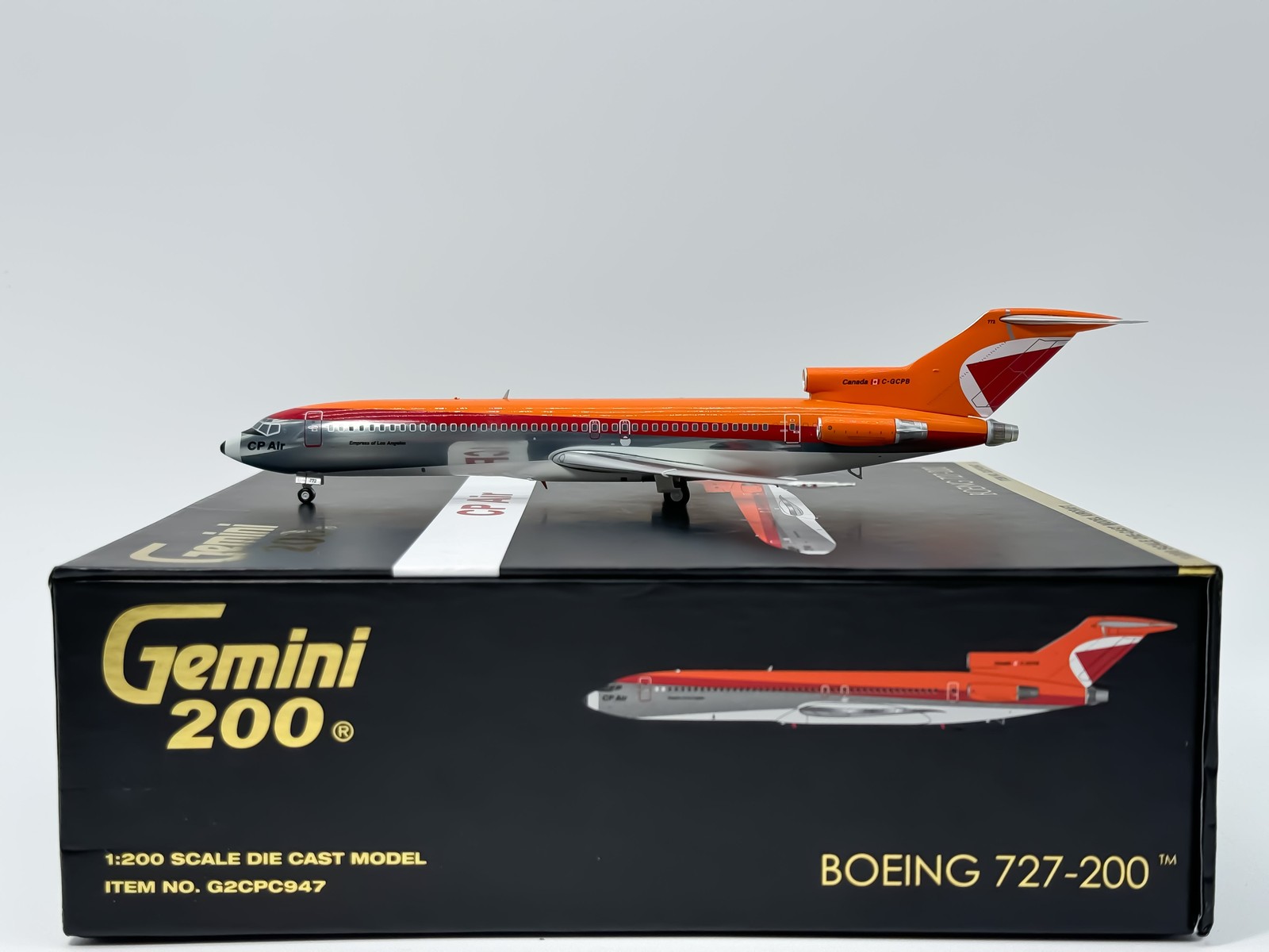 CP Air Boeing 727-200 1:200 Gemini Jets C-GCPB (G2CPC947)