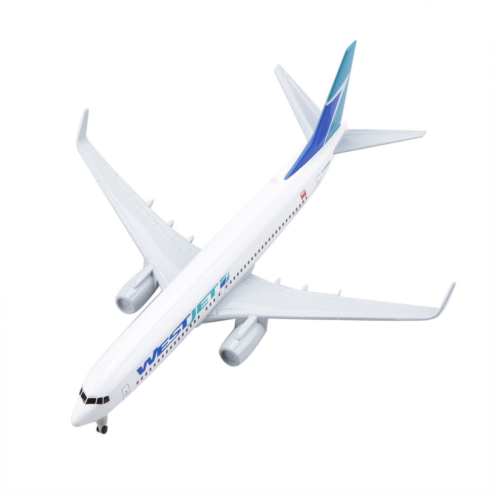 1/300 20cm American Westjet B737 Airplane Model Alloy Diecast Aircraft Display