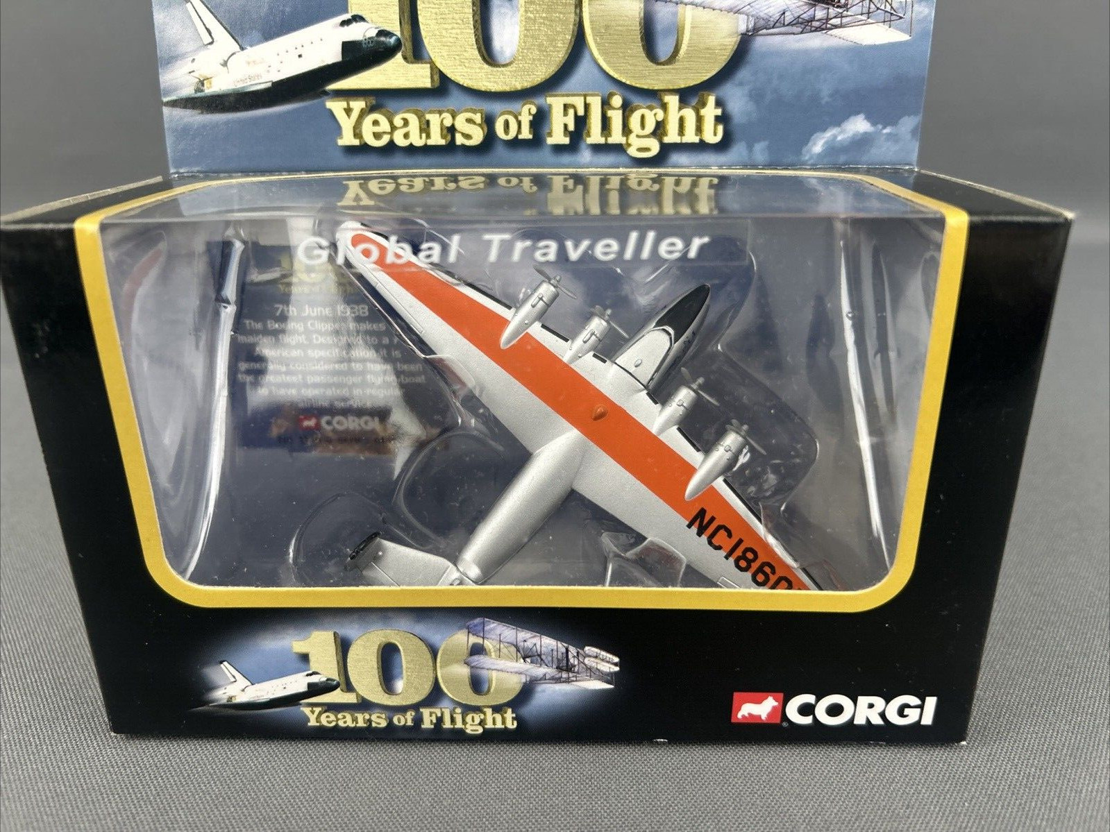 Corgi Pan Am Boeing Clipper Passenger Airliner Aircraft Diecast #CS90138 NIB