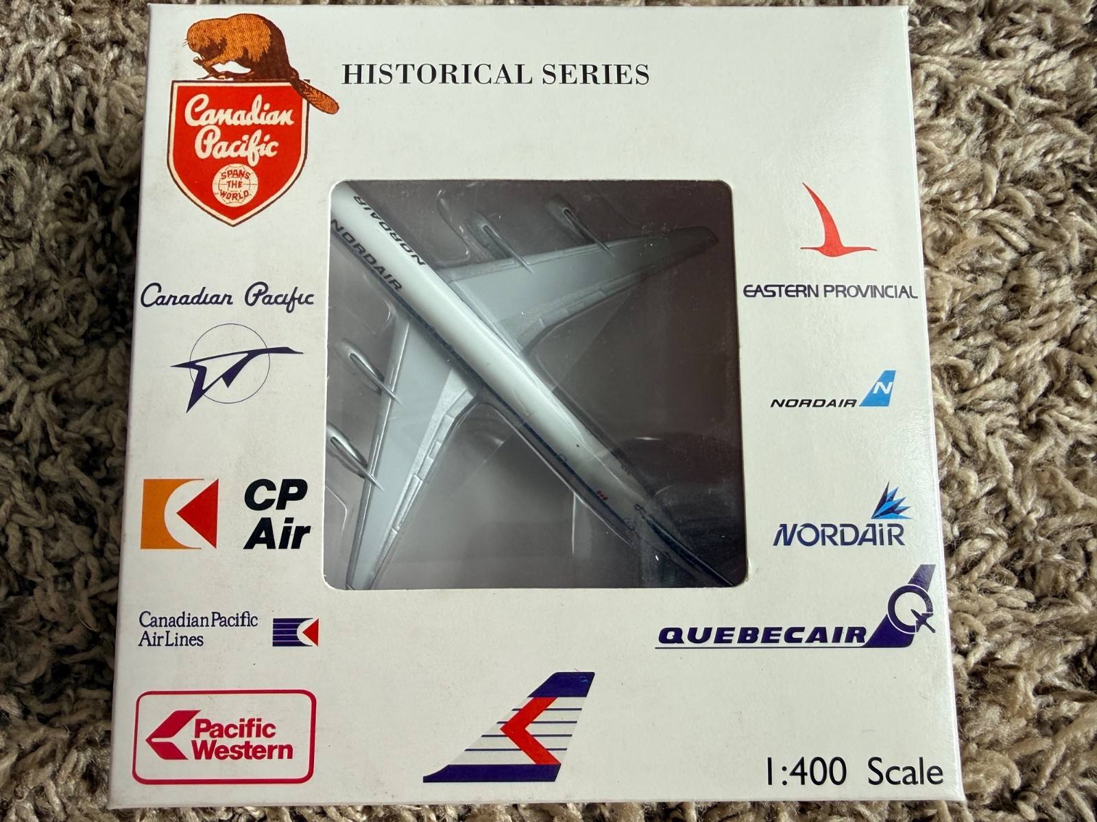 AeroClassics Nordair Douglas DC-8-61 G-GNDA 1:400 NEW Sealed Historical Series