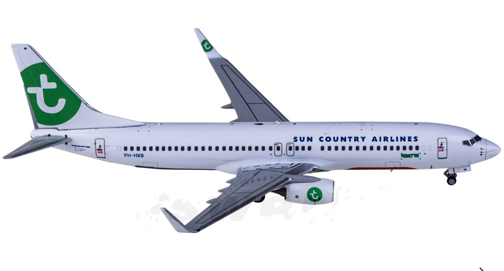 1:400 NG Model SUN COUNTRY AIRLINES BOEING 737-800 Passenger Plane Diecast Model