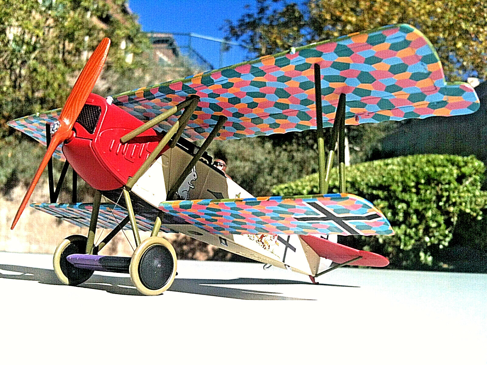 Corgi Fokker D.VII Luftstreitkrafte Jasta 65, Seven Swabians, W. Scheutzel 1:48