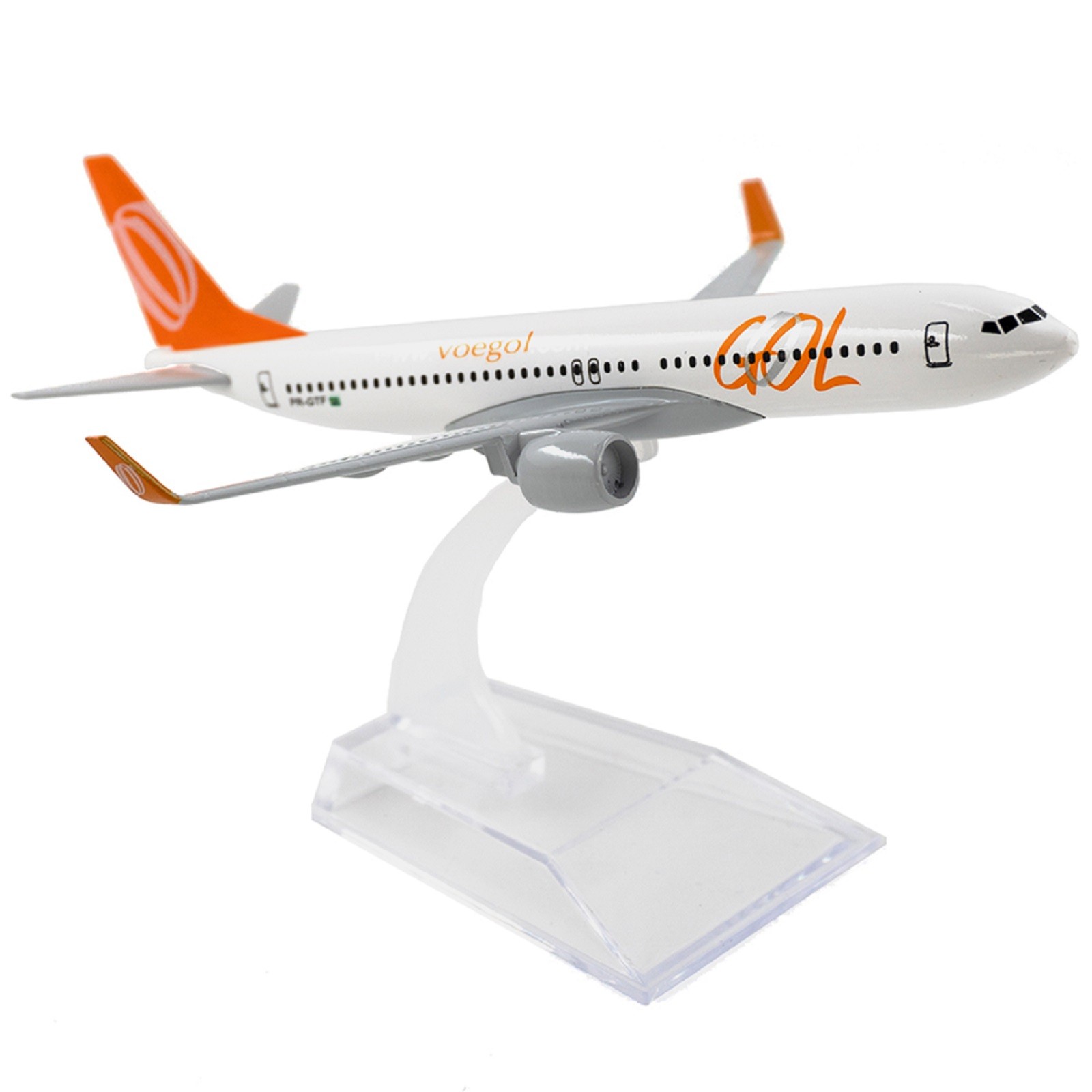 1/400 16cm Aircraft Brazil GOL 737 Alloy Diecast Plane Model Souvenir Craft