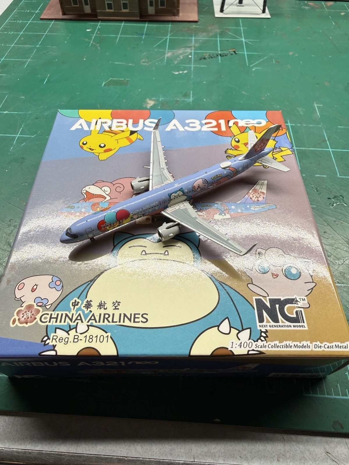 NG Models Airbus A321 Neo China Airlines Pokemon Livery