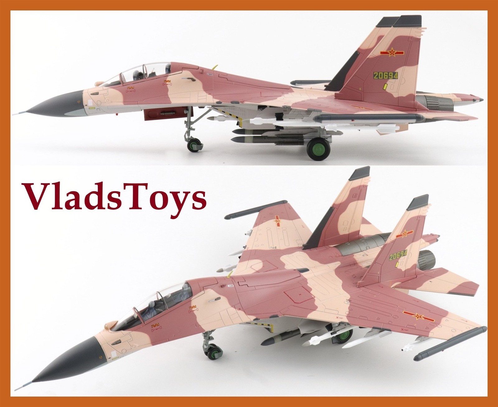 Hobby Master 1/72 Su-30MKK Flanker-G PLAAF Aggressor Sqn China, 2013 HA9559