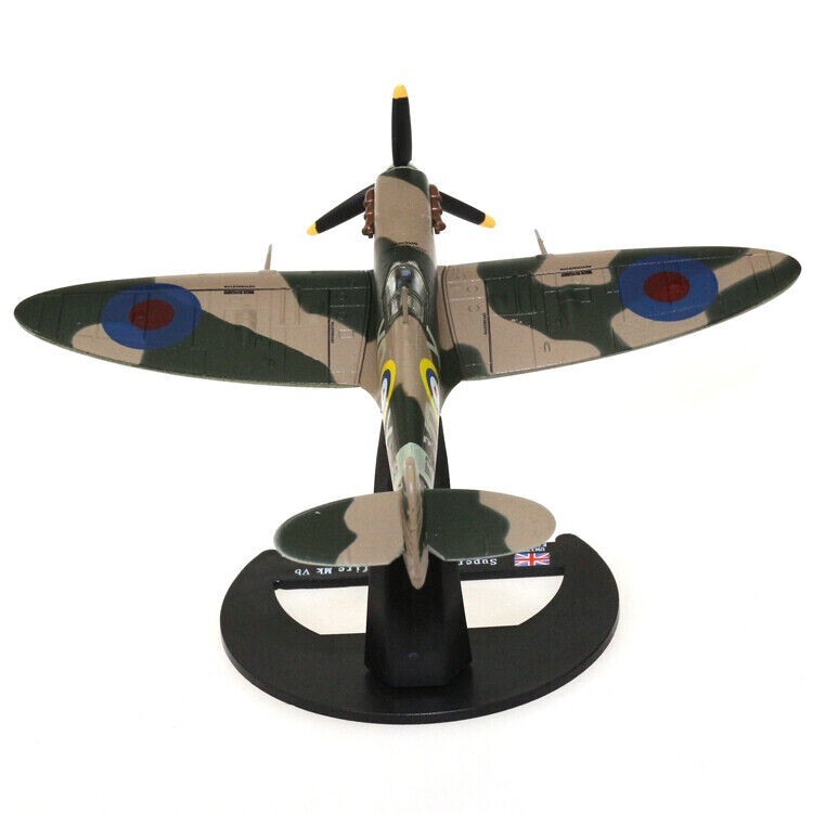 1:72 Diecast Royal Air Force Spitfire Fighter Aircraf Model Military Collection